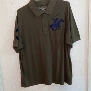 XL ARMY GREEN POLO